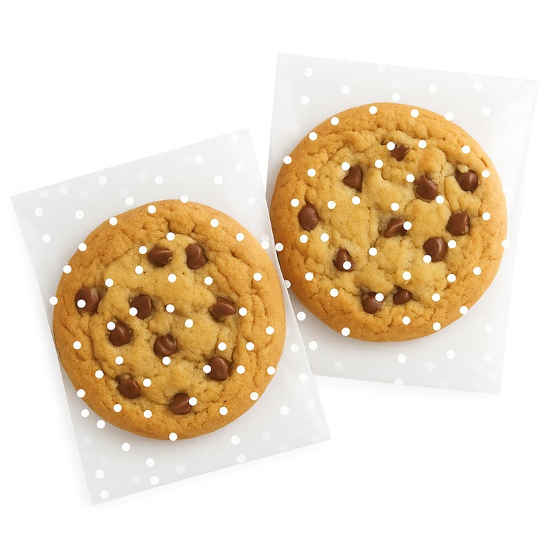 Morepack Self Sealing Cellophane Bags200 Pcs Clear Cookie Bags Resealable Cellophane Bag for Packaging Packaging Bakery Favors 4x6 No Stickers Bows