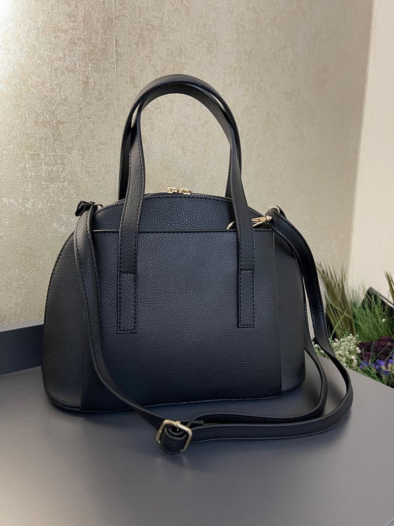 Armine Special Color Konbin Leather Ladies Handbag Designed as Hand and Shoulder Bag ARM.344.SH - Image 4