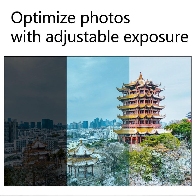 2in Film Scanner with LED Backlight Converts 135 126 110 8mm Negatives to 22MP Digital Photos - Image 4