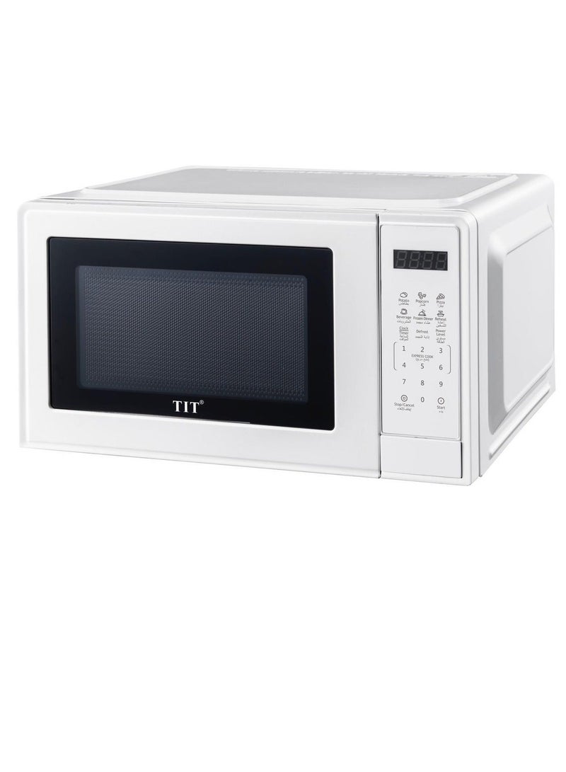 TIT-Microwave oven Digital 20ltr (Silver /White) - Image 1