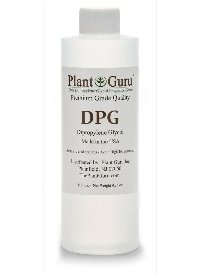Plant Guru Dipropylene Glycol DPG 8 oz. - Fragrance Grade Carrier Oil - Great for Incense Making, Perfume and Body Oils.  - Image 1