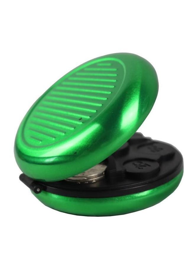 NIBEMINENT Aluminium Coin Organizing Purse Green  - Image 2