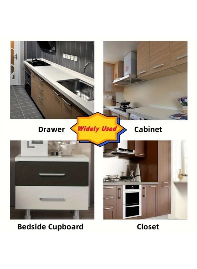 50Pcs Metal L Bracket With Screws Furniture Support Connectors For Wardrobes Drawers Cabinets - Image 5