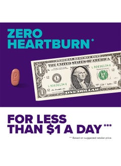 Prilosec OTC, Omeprazole Delayed Release 20mg, Acid Reducer, Treats Frequent Heartburn for 24 Hour Relief, All Day, All Night*, Heartburn Medicine, 20mg, Wildberry Flavor, 42 Tablets  - Image 4
