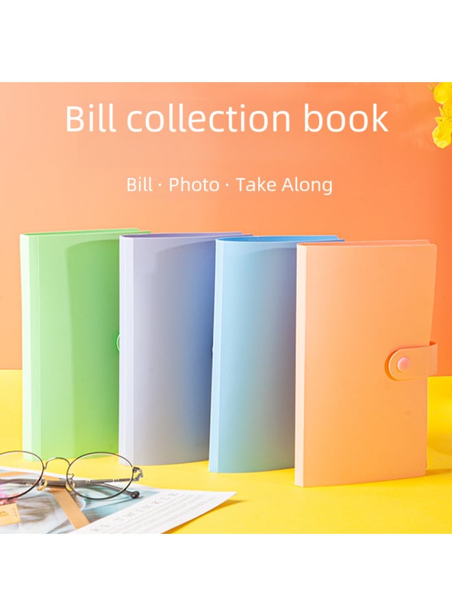 Olga Portable Banknote Collection Book Coin Collection Book Commemorative Banknote Coin Collection Box Banknote Protection Bag - Image 2