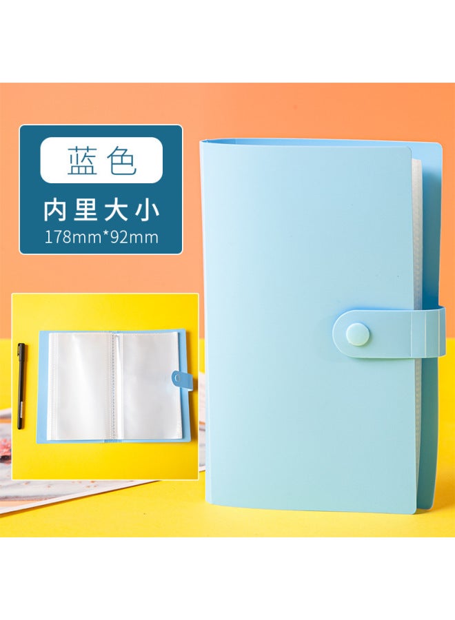 Olga Portable Banknote Collection Book Coin Collection Book Commemorative Banknote Coin Collection Box Banknote Protection Bag - Image 1