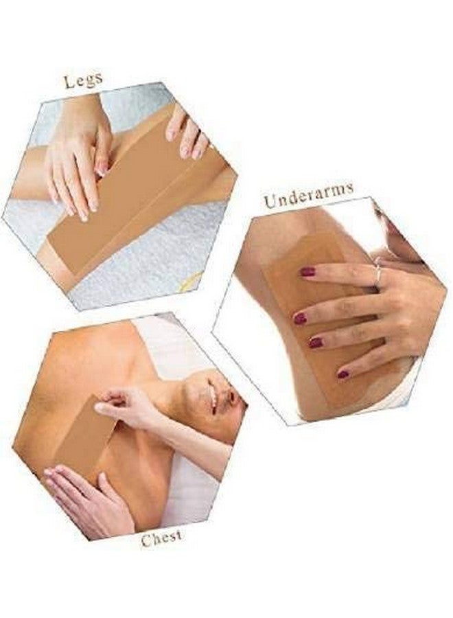OXILY� Waxing Strips Kit for Normal Skin, 70 Strips | Non-Woven Hair Removal Plain Waxing Strips | 120 GSM Thickness, OXILY_B002 - Image 5