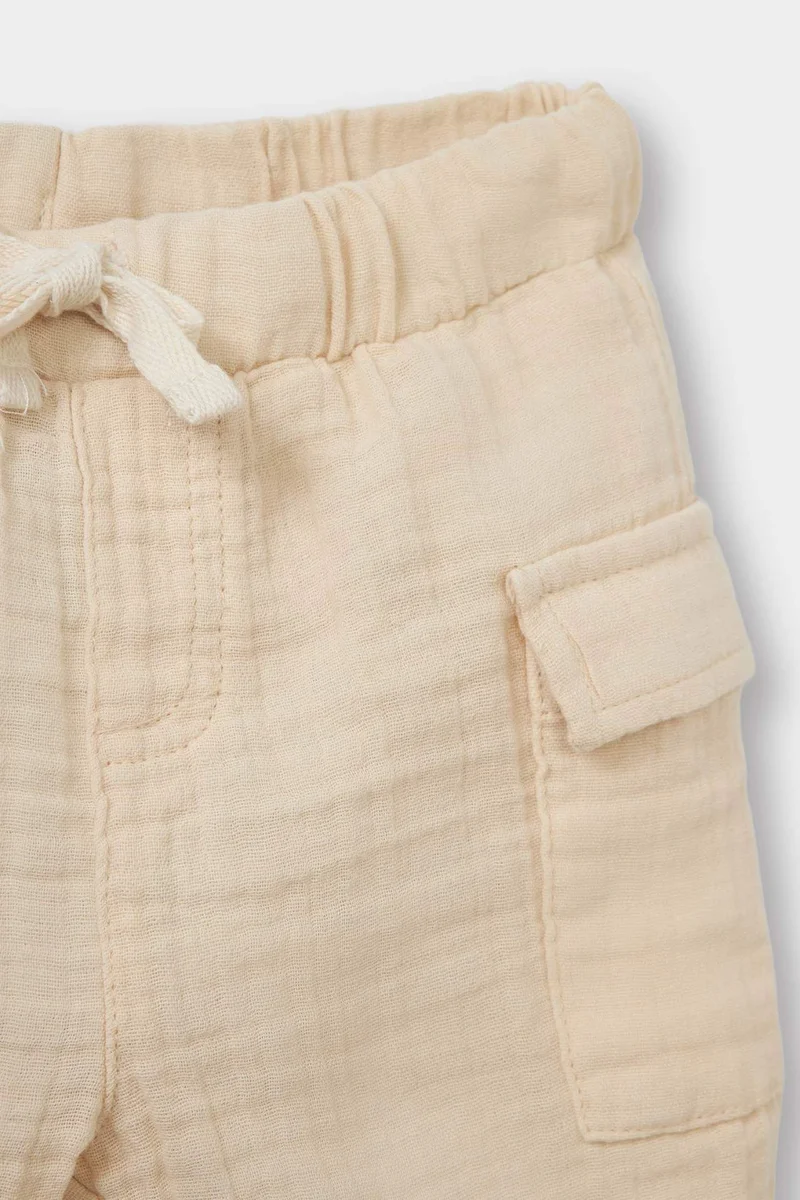 DeFacto Baby Boy Regular Fit Elastic Band Shorts