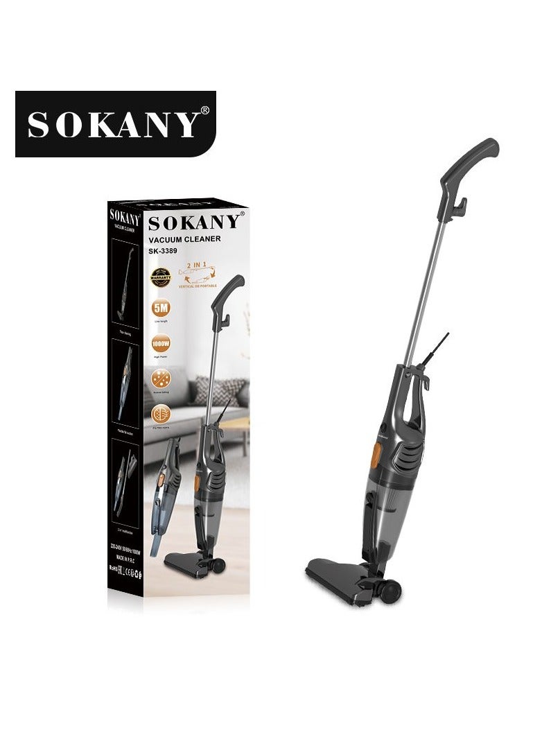 سوكاني 2X1 مكنسة كهربائية محمولة (رأسية أو محمولة) / 1 لتر / 1000 واط - Image 5