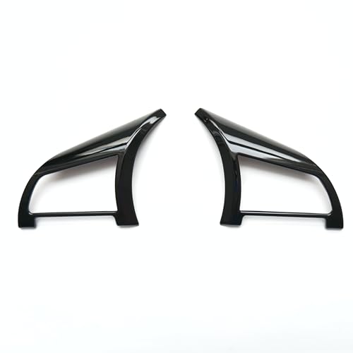 ZiWen Gloss Black Interior Trim Steering Wheel For Nissan Sentra 20202025 Altima Rogue Sport Versa Gloss Black Steering Wheel 2Pcs - Image 1