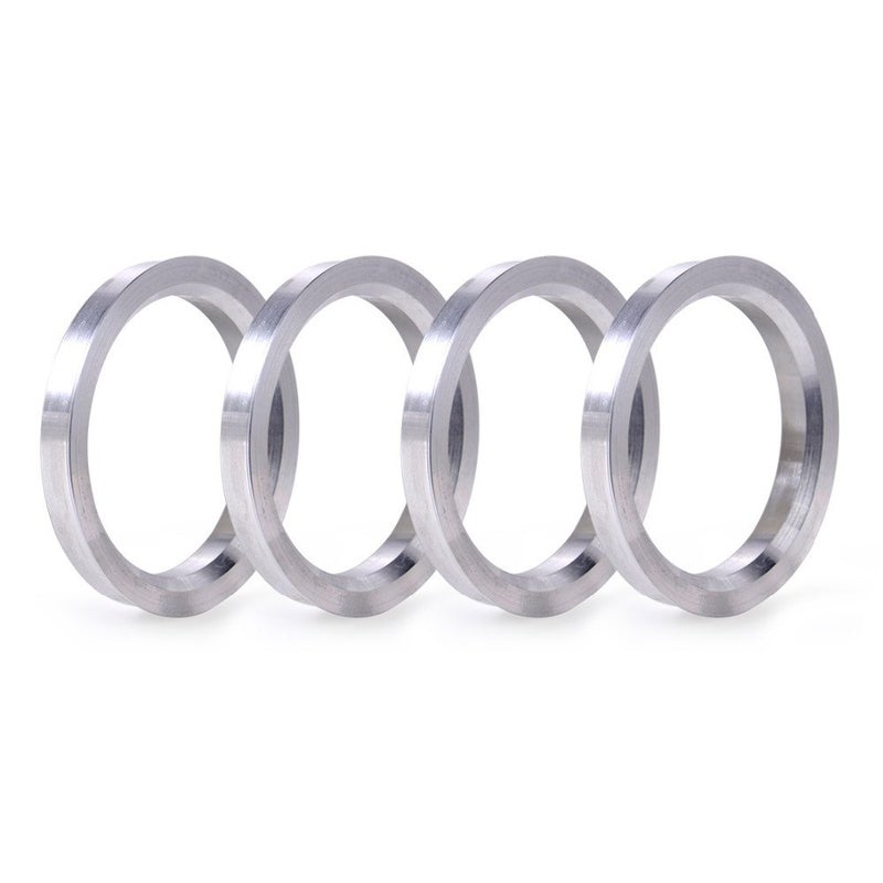 ZHTEAPR 4pc Wheel Hub Centric Rings 56.1 to 73.1 OD=73.1mm ID=56.1mm - Aluminium Alloy Wheel Hubrings 73.1 to 56.1