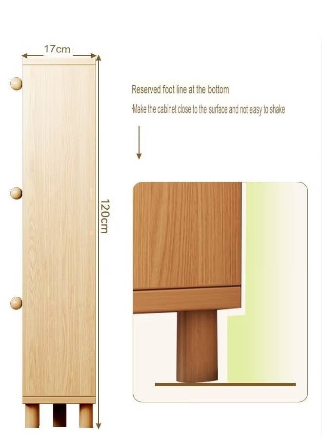 إن كي أكس خزانة أحذية فاخرة متعددة الوظائف للمدخل وأدراج تخزين 100 سم - Image 2