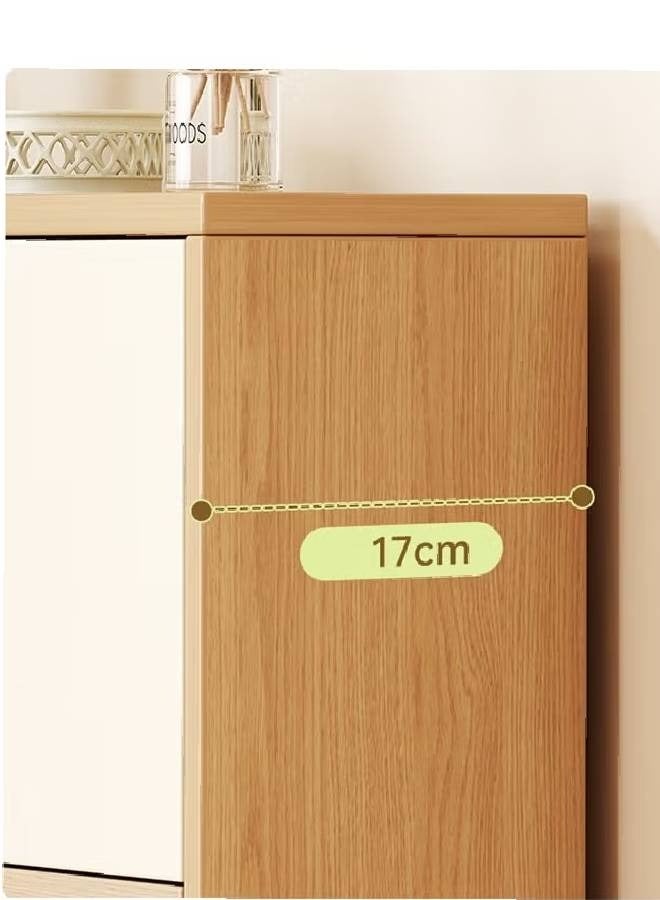 إن كي أكس خزانة أحذية فاخرة متعددة الوظائف للمدخل وأدراج تخزين 100 سم - Image 5