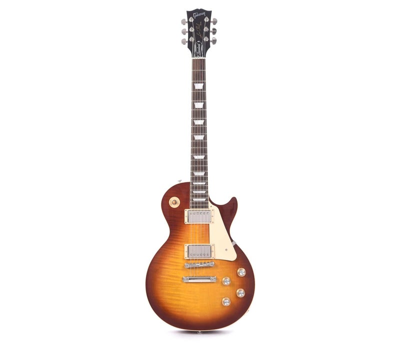 Gibson USA LPS600ITNH1 Les Paul Standard '60s Figured Top Electric Guitar - Iced Tea - Image 2