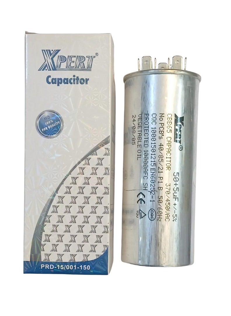 Xpert 55+5 MFD uf Air Conditioner Capacitor - Image 1