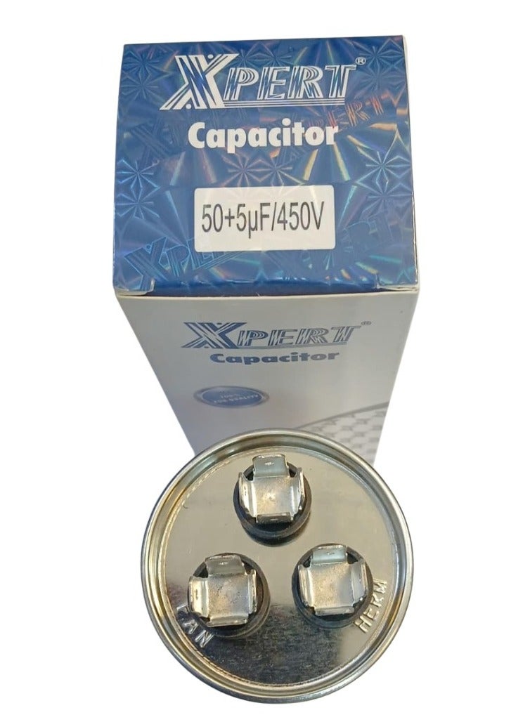 Xpert 55+5 MFD uf Air Conditioner Capacitor - Image 2