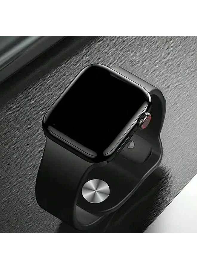 4Pcs Soft Glass 9D Full Coverage Screen Protector For Apple Watch SE Series 3 4 5 6 7 8 Ultra 49mm 45mm 41mm 44mm 40mm 42mm 38mm Model S10 42mm - Image 4