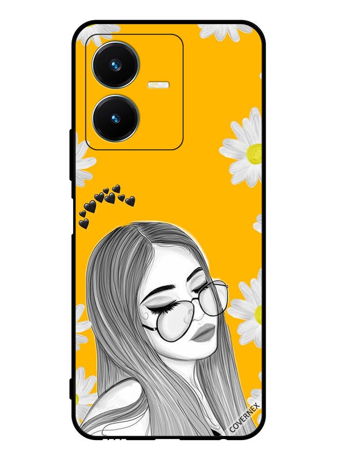 Covernex Protective Case Cover For Vivo Y22s Glasses Girl Art - Image 1