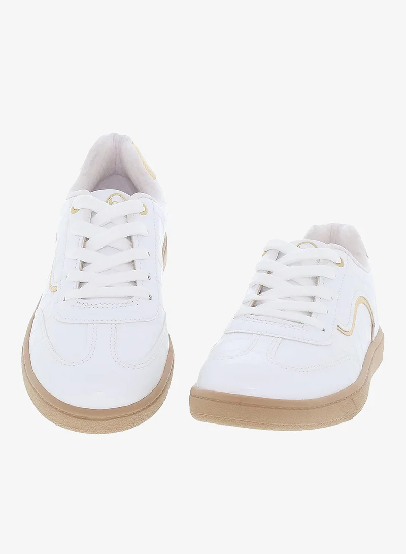 Beira Rio White Beira Rio Women’s Sneakers – Lightweight Casual Footwear with Comfortable Cushioning for Women | Best Price UAE