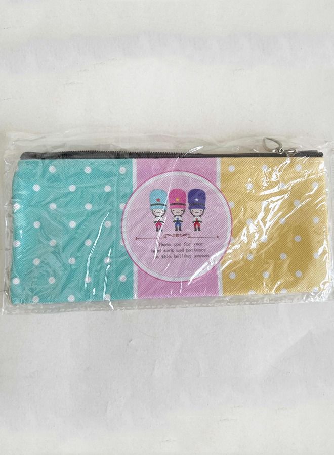 XIANGYU Durable Students Office School PU Leather Pen Bag Pencil Case  - Image 2
