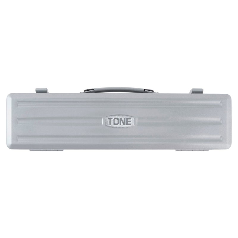 TONE Ratchet Ring Wrench Set Standard RM110 Silver 11-Piece - Image 2