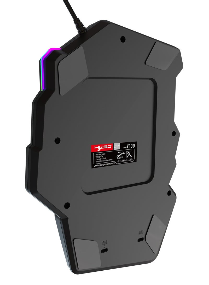 One-Handed Gaming Keyboard And Mouse Set - Image 4