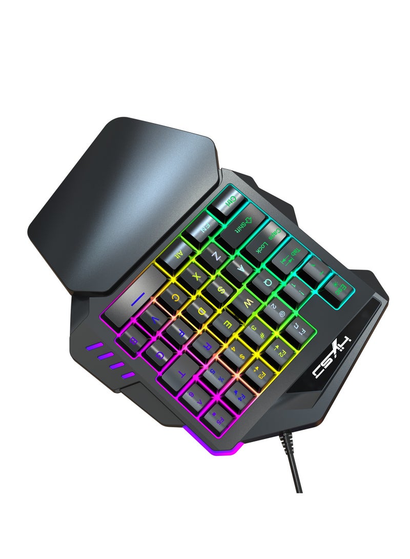 One-Handed Gaming Keyboard And Mouse Set - Image 5