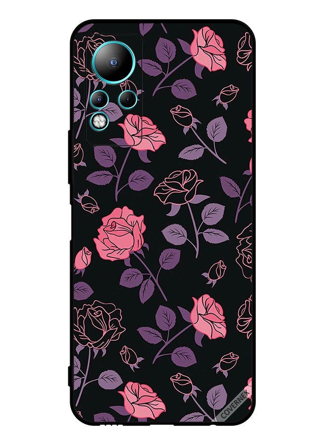 Covernex Protective Case Cover For Infinix Note 11 Flowers Sketch - Image 1