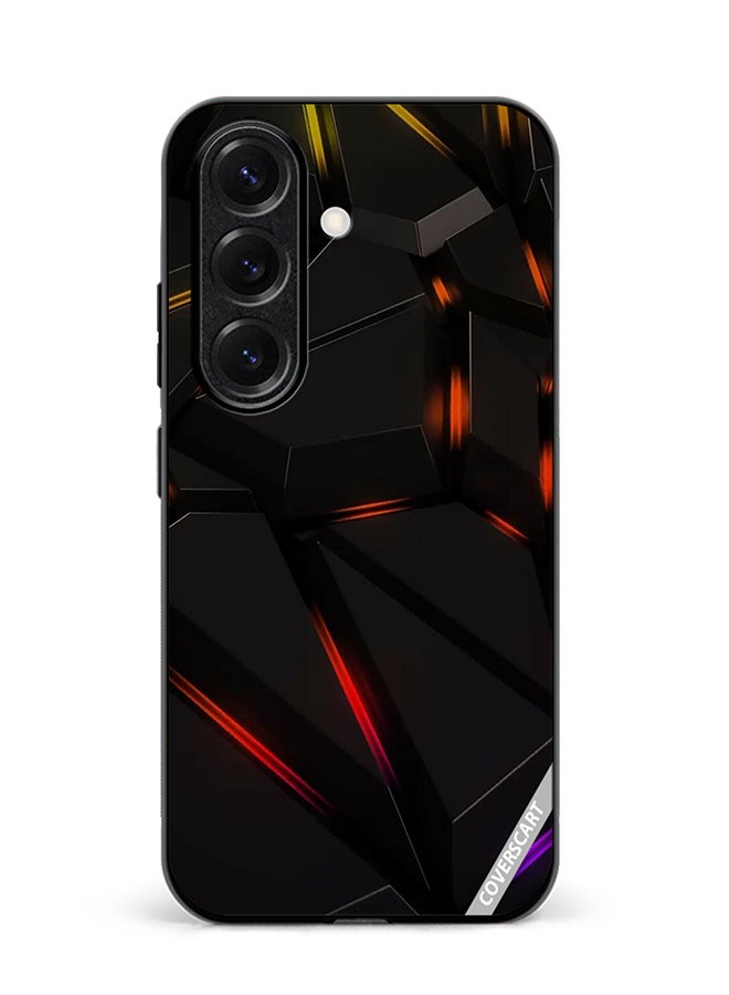 COVERSCART Protective Case Cover For Samsung Galaxy S25 Plus Abstract Design Black