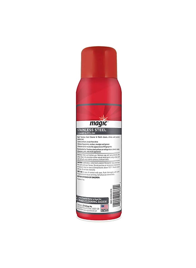 Magic Streak-Free Shine Stainless Steel Surface Cleaner Spray 482 g 3062 - Image 2