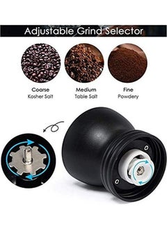 Arabest Manual Coffee Bean Grinder with 2 Glass Jars Multicolour  - Image 3
