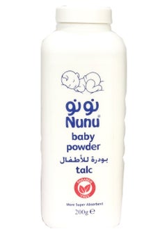Nunu Nunu Baby Powder Talc 200 G Multi Color  - Image 1