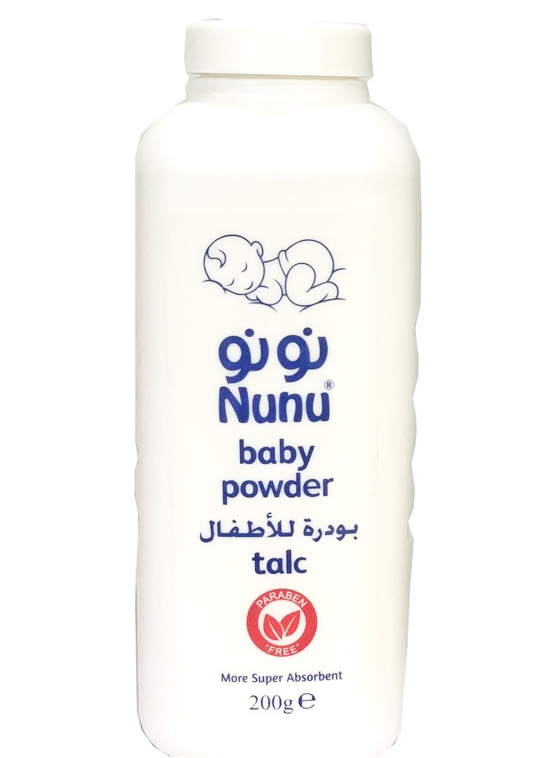 نونو نونو بودرة التلك للأطفال 200 جرام متعدد الالوان  - Image 1