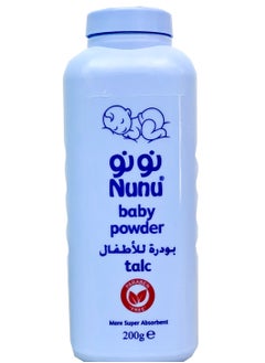 Nunu Nunu Baby Powder Talc 200 G Multi Color  - Image 2