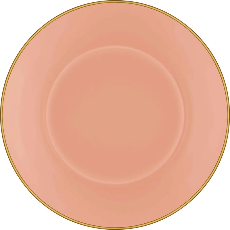 ذا ميا Basic Bowl Set of 6 Salmon Pink - 15 cm