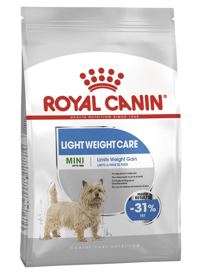 ROYAL CANIN Mini Light Weight Care Dog Dry Food 3kg - Image 1