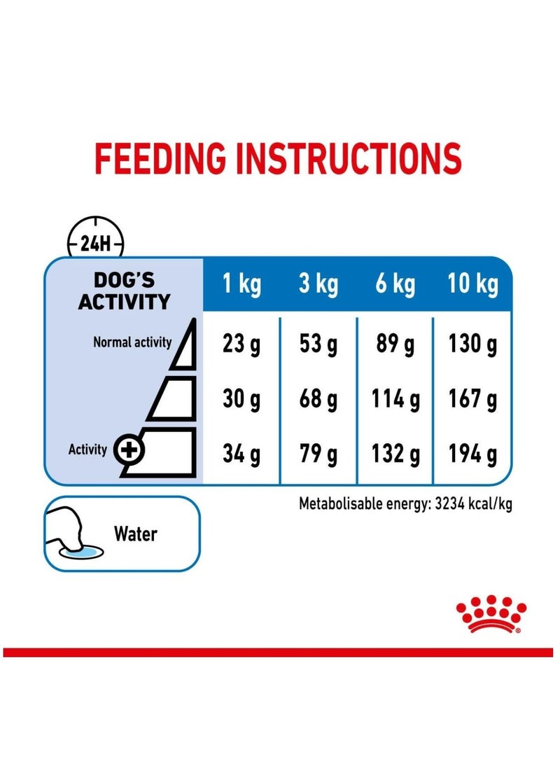 ROYAL CANIN Mini Light Weight Care Dog Dry Food 3kg - Image 3