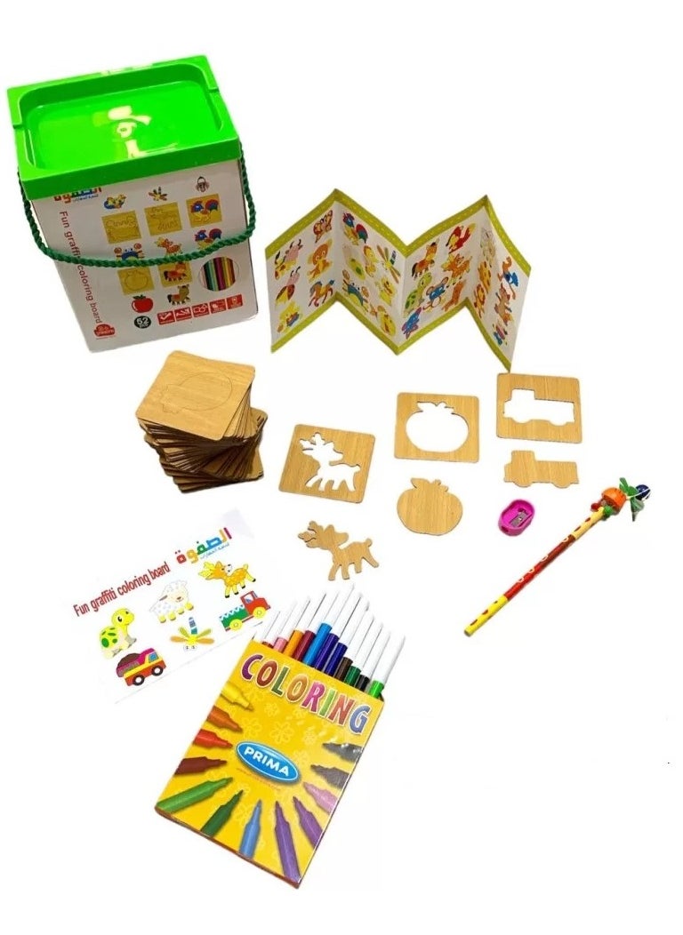 Safwa Toys Children's toy, R42-5 drawing learning box from Al Safwa Toys 