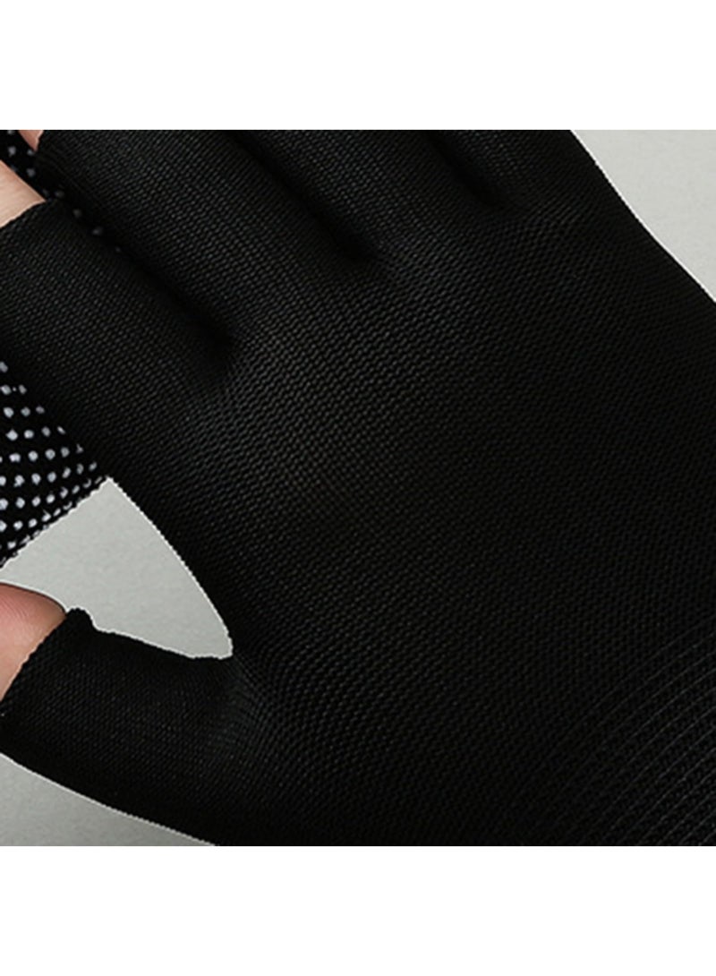 AROAQ Fishing Mittens Moisture-Wicking Sweat Absorbing Professional Outdoor Bicycle Non-Slip Compression Gloves - Image 5