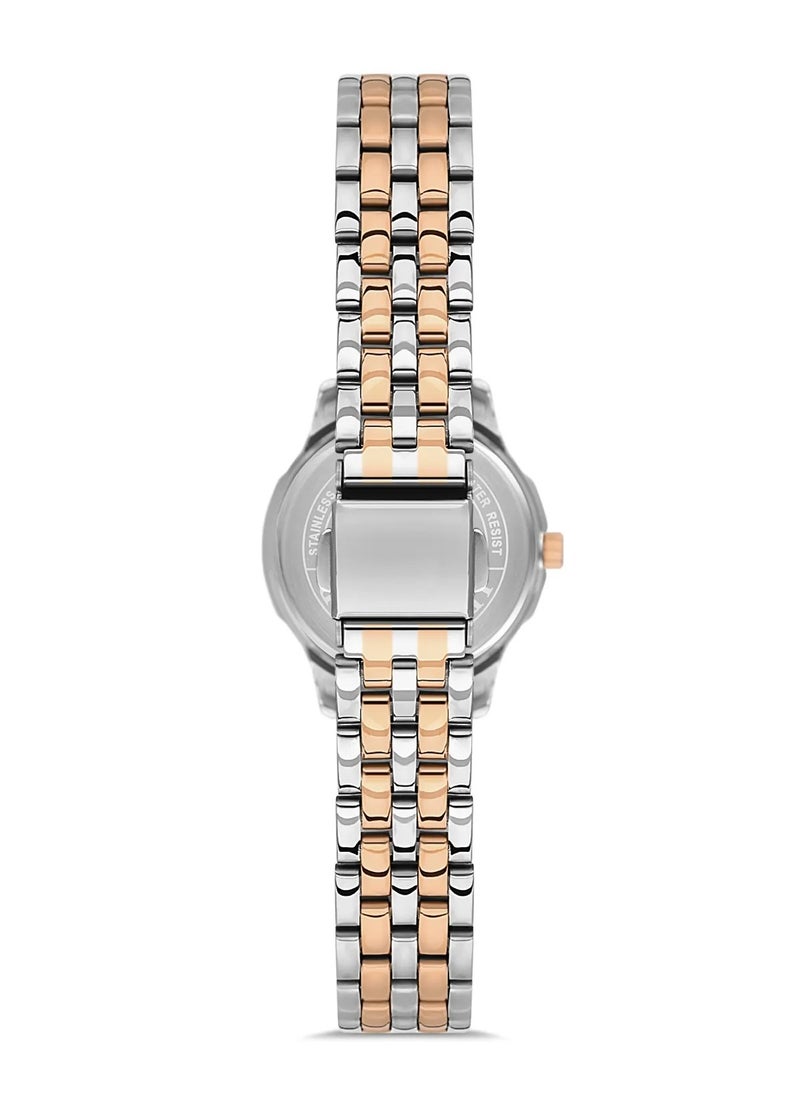 OMAX - Omax Women's Silver Casual Luxury Wrist Watch, Watches for Women, Stainless Watches, Steel Band, White Round Dial, Waterproof Watch, 1 Year Warranty - Image 1