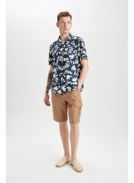 Man Gabardine Bermuda