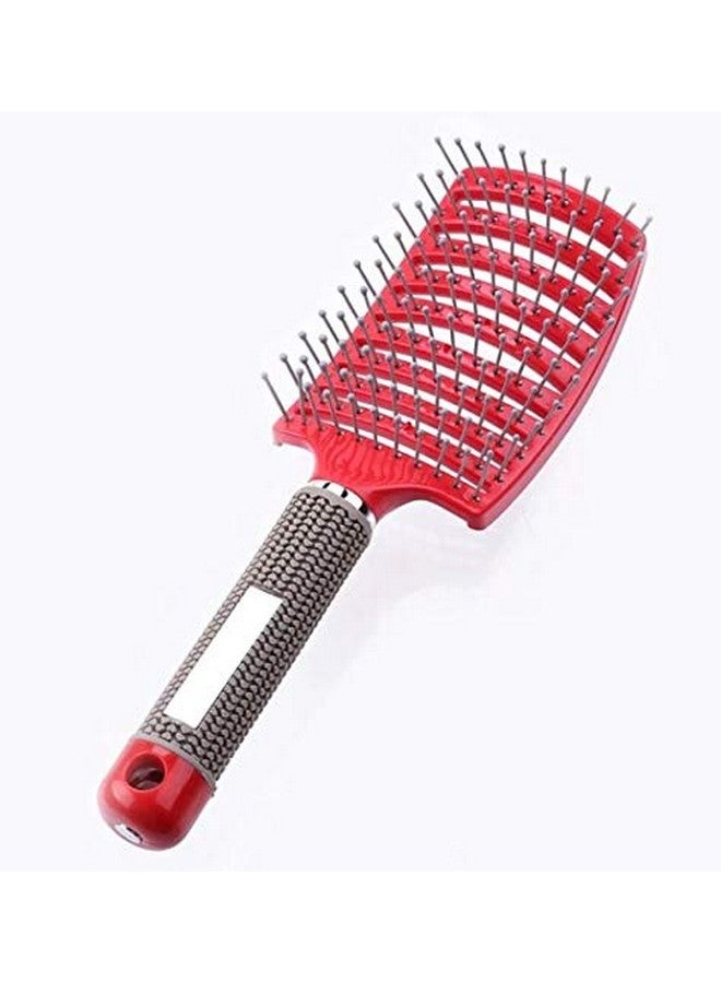 Alexvyan Hair Scalp Massage Comb Hairbrush Bristle Nylon Women Wet Curly Detangle Hair Brush For Salon Hairdressing Styling Tools - Image 1
