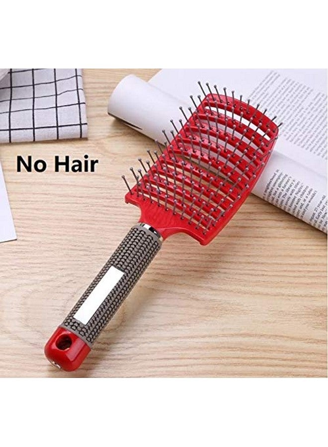 Alexvyan Hair Scalp Massage Comb Hairbrush Bristle Nylon Women Wet Curly Detangle Hair Brush For Salon Hairdressing Styling Tools - Image 3