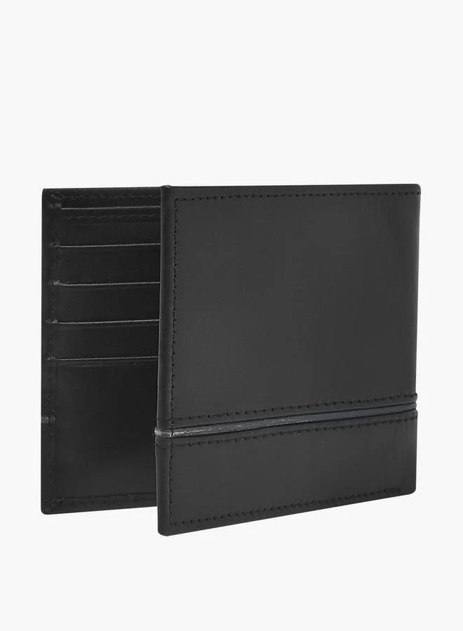 دوتشيني Mens Bi-Fold Leather Wallet