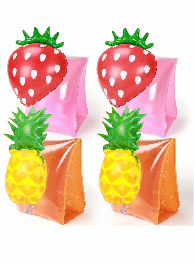Y&D 2 Pair Swimming Armbands Inflatable Water Wings for Kids Sleeves Float Arm Bands Pool Beach Activitie - Image 1