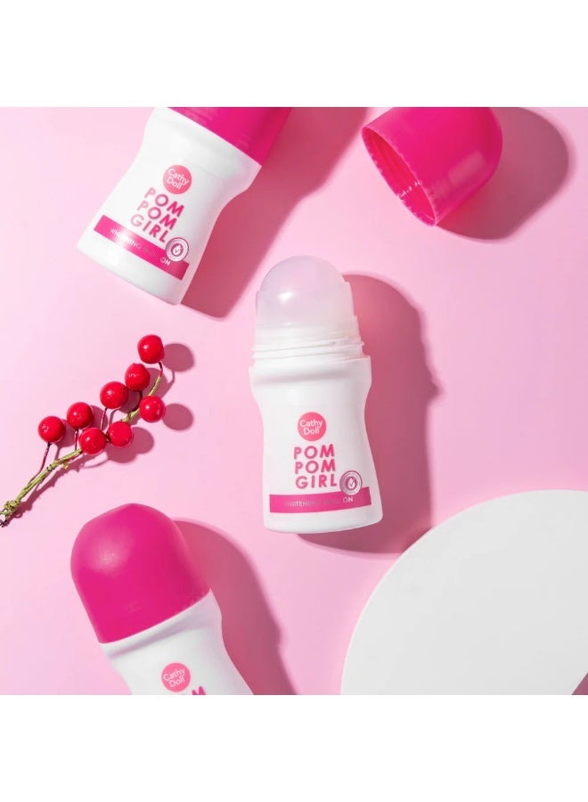 Cathy Doll Pom Pom Girl Whitening Roll-On Deodorant 50ml - Image 5