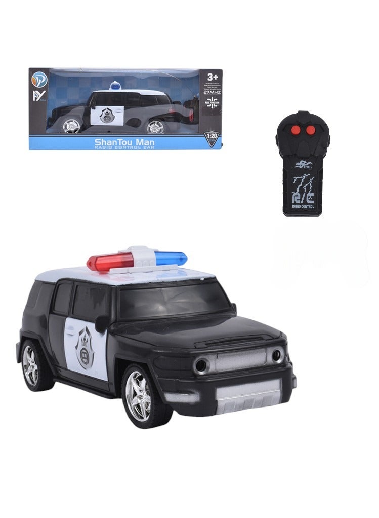 موديل كار سيارة شرطة مع جهاز تحكم ع بعد - Image 1