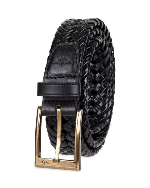chinese dress ladies Dockers Men's Leather Braided Casual and Dress Belt