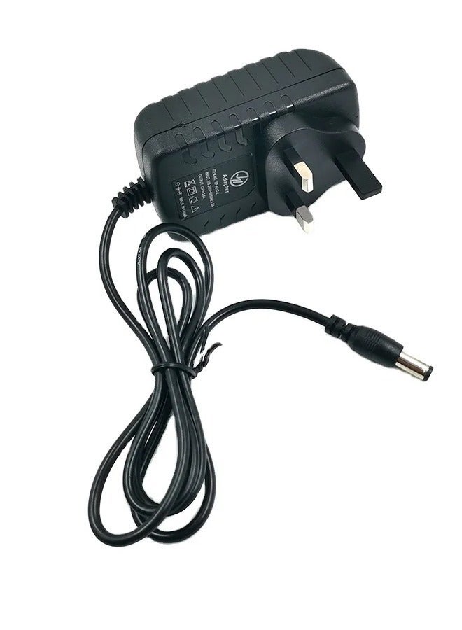 محول إمداد طاقة 12 فولت 2 أمبير تيار متردد/تيار مستمر 110-240 فولت 50-60 هرتز 12 فولت 2 امبير 24 واط محول UK محول سائق لمصابيح LED وكاميرا سي سي تي في وإيه دي اس ال - Image 1