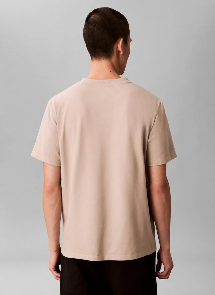 CALVIN KLEIN Logo Pique T-Shirt